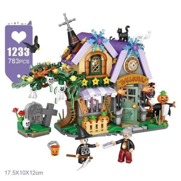 Mini Particle Building Blocks Halloween Toys - Image 3