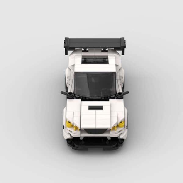 Running Car Building Block Small Particle MOC Puzzle Technology DIY Toy - Image 6