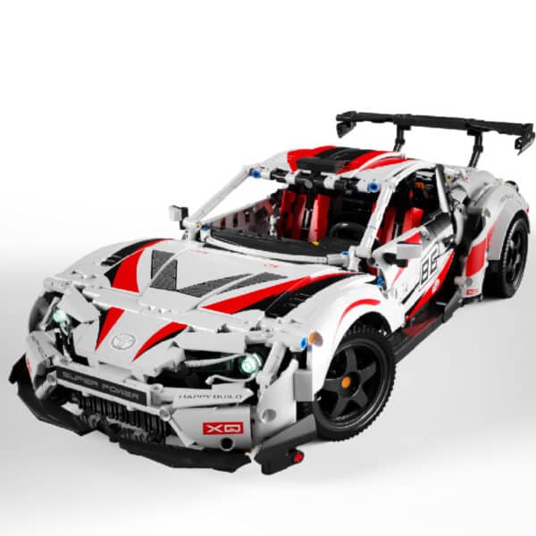 Puzzle Assembled Building Block Toys Racing Car - Image 4