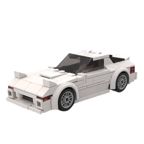 Children's Toy Car Racing Model Building Blocks Compatible With Small Particles Puzzle DIY - Image 2
