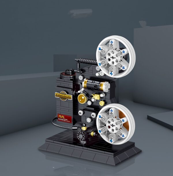 Small Particle Model Assembled By Building Block Mini Camera - Image 4