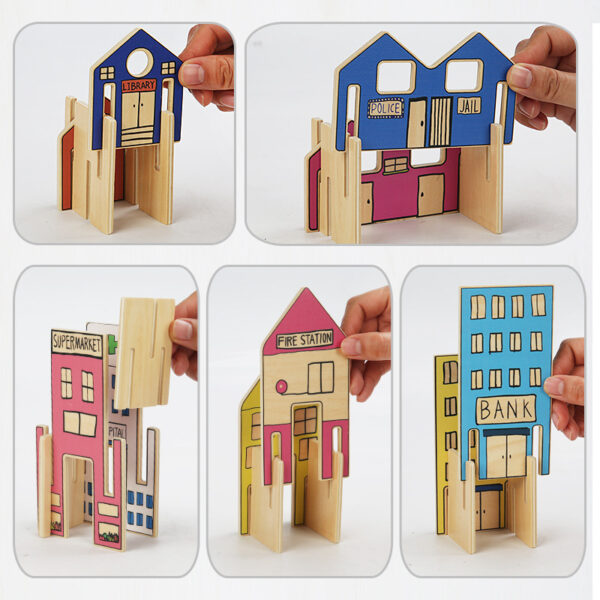 Children's DIY Assembled Building Block Toys - Image 8