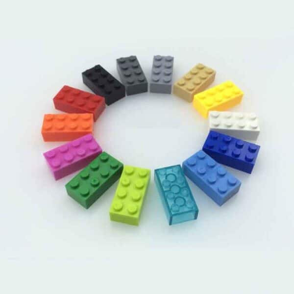 Children's Plastic Building Blocks Small Particles Loose Parts Toys