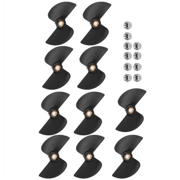 10pcs Brushless Remote Control Boat Tail Propeller Spare Part Kit For FT009 RC Boat - Image 9