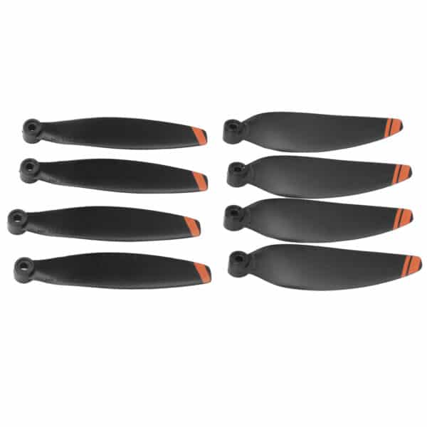 2 Pairs Propellers Replacement Spare Part Drone Accessories Fit for DJI Mavic Mini 2Orange Edge - Image 6