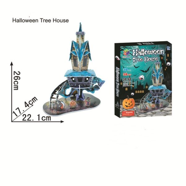 3D 3D Puzzle Model Christmas Halloween Gift - Image 5