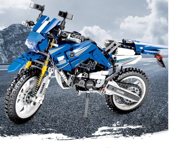Children Puzzle Assembly Of Motorcycle And Locomotive Model - Image 5