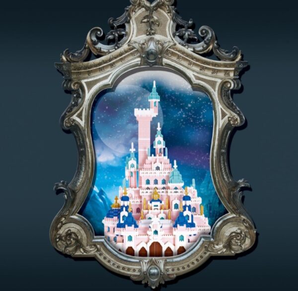 Weili Fairy Tale Fantasy Castle Romantic Castle Small Particle Diamond Assembled Building Block Toy - Image 4