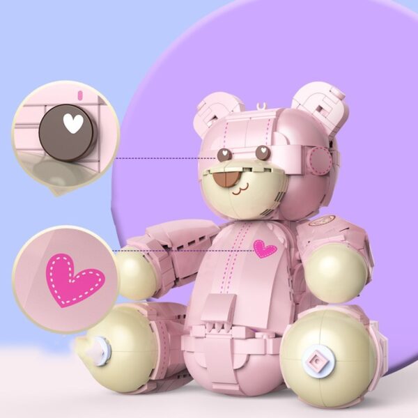 Teddy  Bear Building Blocks Are Compatible - Image 3