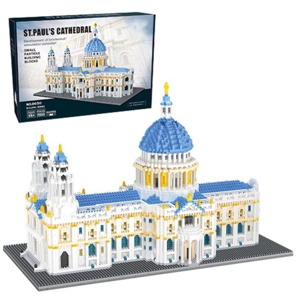 Paul Cathedral Architectural Model Building Block Toys - Image 3