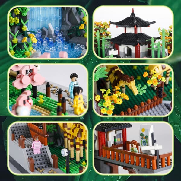 Micro-granular Building Blocks Diy Scenic Building Toys - Image 2