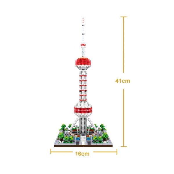 Pearl Tower Model Microparticle Assembling Building Blocks - Image 5