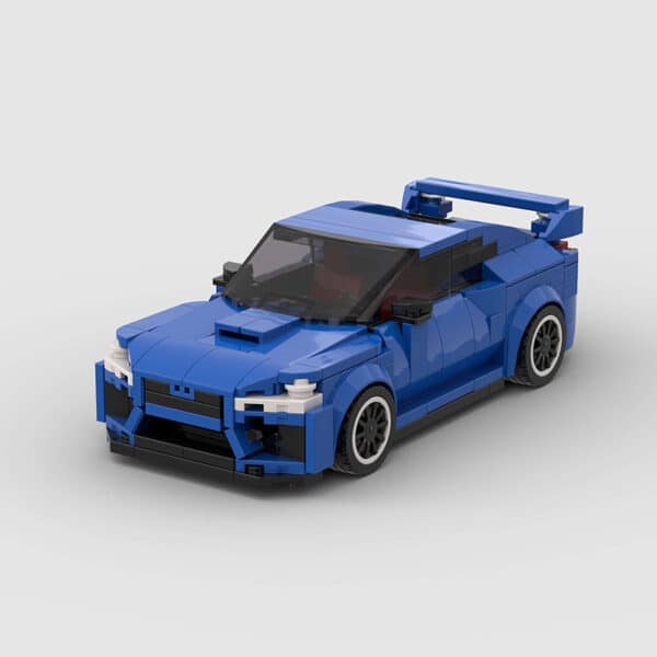 Compatible With Lego Small Particles Hot Selling Racing Car MOC Puzzle Assembled DIY Children's Building Blocks Toy