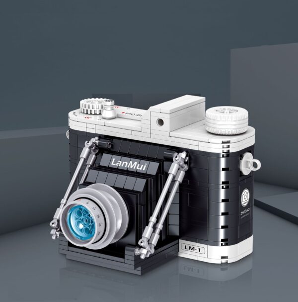 Small Particle Model Assembled By Building Block Mini Camera - Image 6