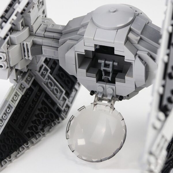 Titanium Fighter Double Ion Engine Fighter Building Blocks Toy - Image 3