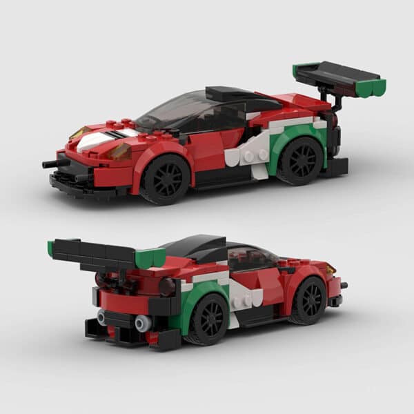 Boys Fashion Sports Car Modeling Assembled Toys - Image 2