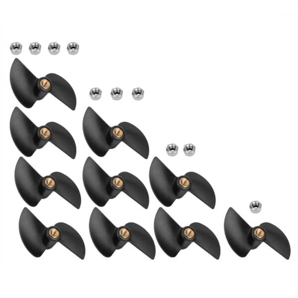 10pcs Brushless Remote Control Boat Tail Propeller Spare Part Kit For FT009 RC Boat - Image 4