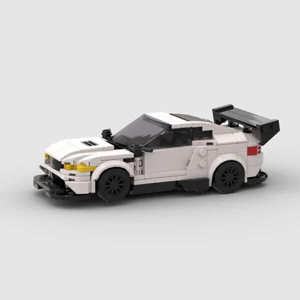 Running Car Building Block Small Particle MOC Puzzle Technology DIY Toy - Image 5