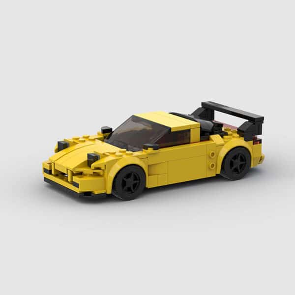 Small Particle Racing Sports Car Building Blocks DIY Educational Toys