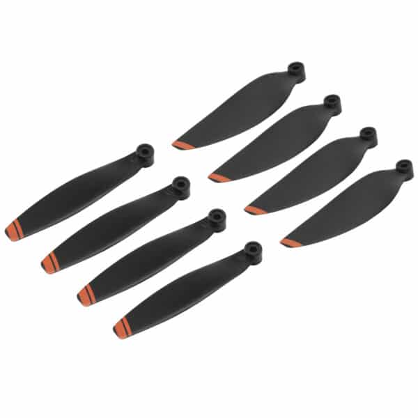 2 Pairs Propellers Replacement Spare Part Drone Accessories Fit for DJI Mavic Mini 2Orange Edge - Image 8