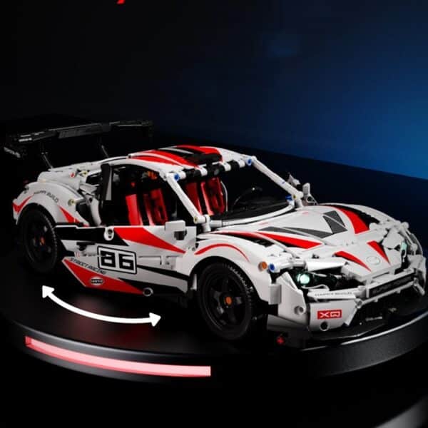 Puzzle Assembled Building Block Toys Racing Car