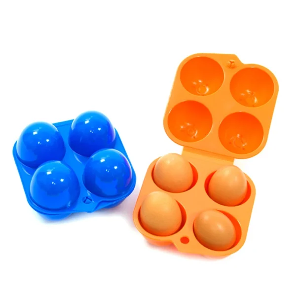 Outdoor Camping Tableware Portable Camping Picnic BBQ Egg Box Container Egg Storage Boxes Travel Kitchen Utensils Camping Gear - Image 4