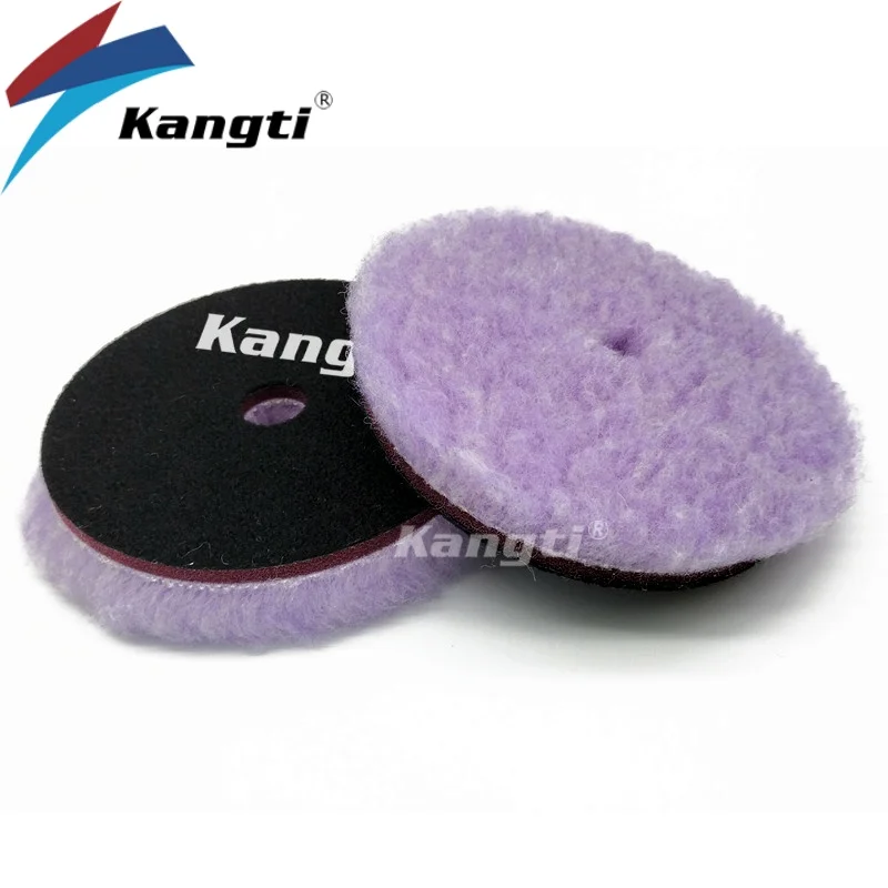 5/6 Inch Natural Lamb Skin Wool Polishing Pad Car Polish Wool Buffing Pad Wheel Auto Paint Care Polisher Pads Car Beauty Use