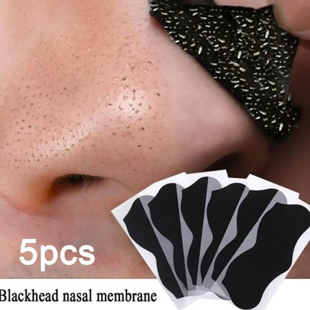 5pcs/lot Blackhead Remover Stickers Nasal Patch Deep Cleaning Shrink Pores Acne Treatment Nose Blackhead Mask Strips Skin Care