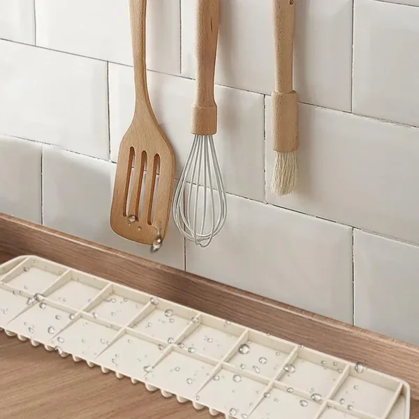 35x9 cm Silicone Tableware Cushion Anti Slip Sink Tray Kitchenware Protection Mat Dish Drying Cushion Pad Storage Sink Drain Mat - Image 6