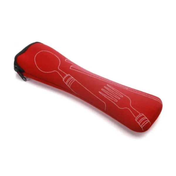 Portable Tableware Bag Travel Packaging Storage Box Dinnerware Picnic Fork Spoon Bag Cutlery Bag Dinner Set Without Dinnerware - Image 5