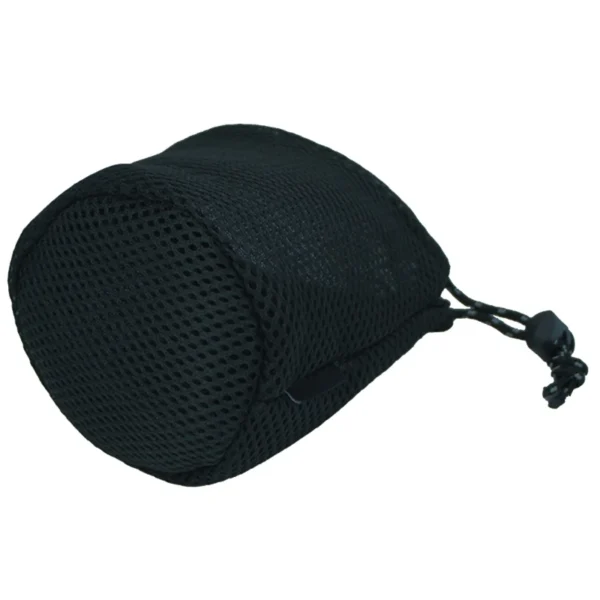 Black Nylon Mesh Bag Travel Stuff Sacks Drawstring Bag Outdoor Pots Storage Bag Camping Tableware Organizers Storage Pouch - Image 4