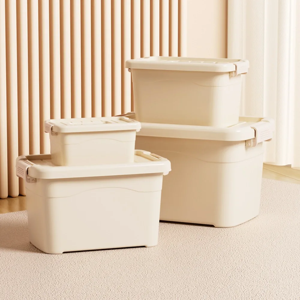 Multifunction Household Storage Box Dustproof Waterproof Storage Cabinet Portable Household Organizer with Handle Large Capacity