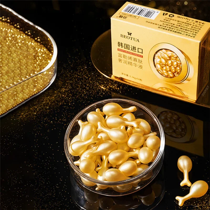 Hyaluronic Acid Capsules Serum Spot Acne Remover Whitening Face Serum Anti-Wrinkle Firming Brighten Skin Care Cosmetics