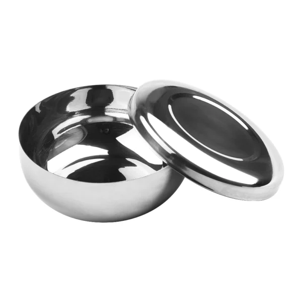 Serving Bowls Food Storage Container Korean Stainless Steel Rice Dish Korea Warm With Lid Tableware Traditional - Image 2