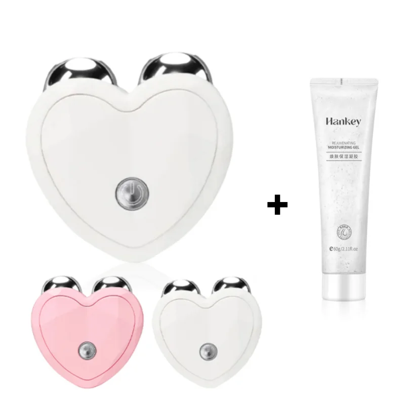 Face Lifting Machine Facial Microcurrent Roller Massager Skin Tightening Rejuvenation Anti Wrinkle Firming Vibration Beauty Care