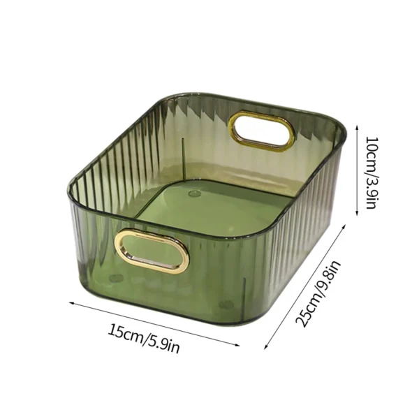 1PCS Desk Storage Box Cover Scrub Facial Mask Box Storage Rack Sorting Basket Lipstick Desk Skin Care Cosmetics Box - Image 6