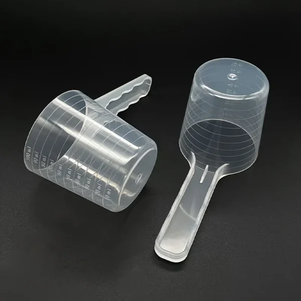 1pc Transparent Pet Measuring Spoon With Scale Plastic Dog Cat Feeding Shovel Pet Tableware Supplies 50g 100ml - Image 6