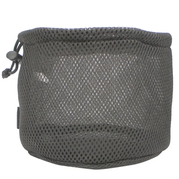Black Nylon Mesh Bag Travel Stuff Sacks Drawstring Bag Outdoor Pots Storage Bag Camping Tableware Organizers Storage Pouch - Image 2