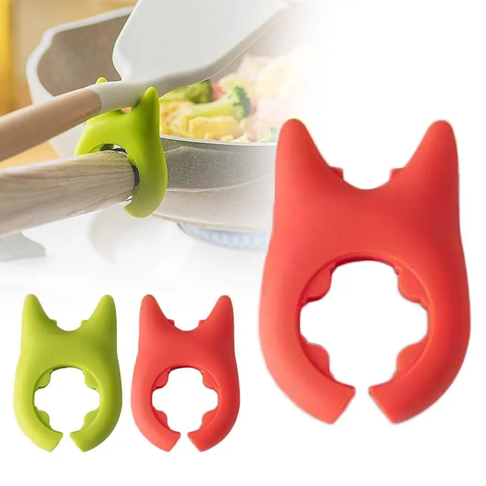 Silicone Spoon Rest Kitchen Organizer For Fork Spatula Rack Spoon Holder Stand Tableware Storage Rack For Spoon Pot Lid Holder