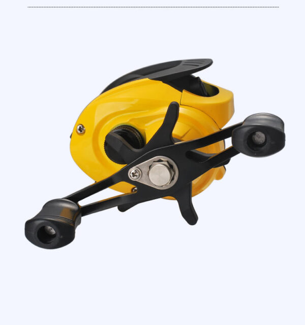 Small Yellow Water Drop Wheel Luya Wheel Fishing Reel Lei Qiang Hit Black Micro-object Modification Wheel - Image 7