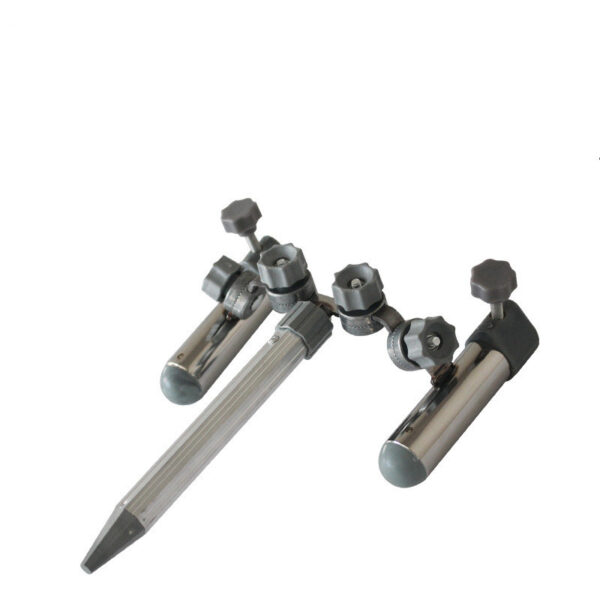 Double Fish Rod Bracket, Fishing Gear Accessories, Double Turret Bracket - Image 4