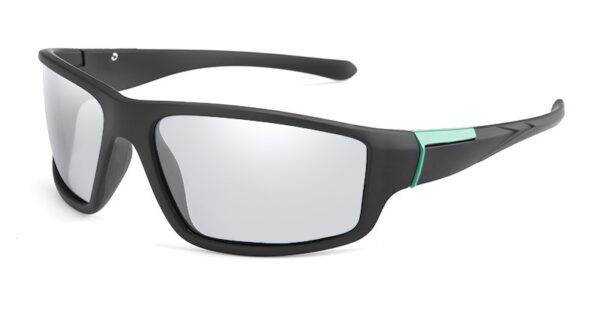 Matte Black Sport Goggles Sun Glasses - Image 3