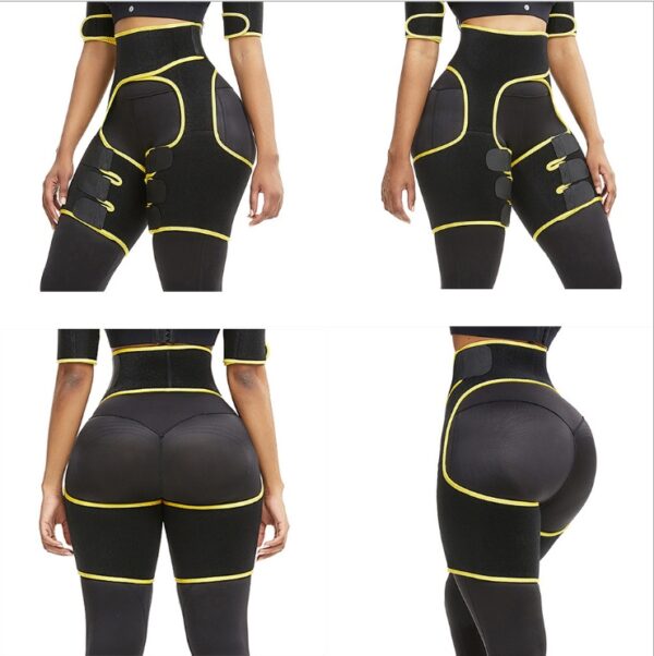 Sports Waist Belt Adjustable One-piece Girdle Leg Straps - Image 2