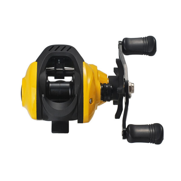 Small Yellow Water Drop Wheel Luya Wheel Fishing Reel Lei Qiang Hit Black Micro-object Modification Wheel - Image 4