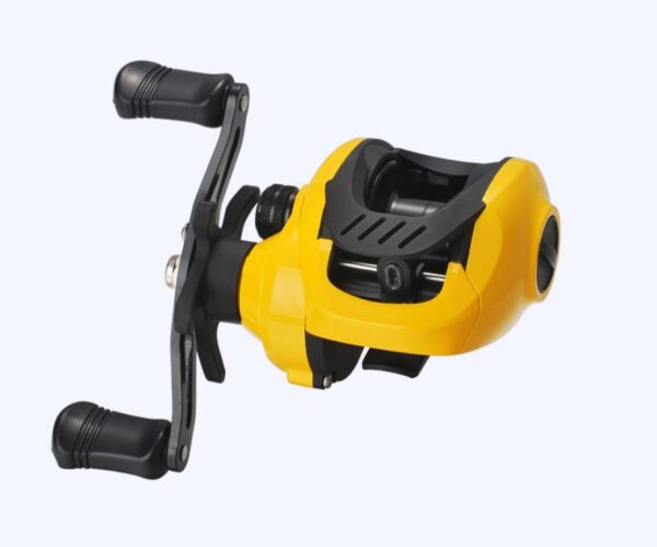 Small Yellow Water Drop Wheel Luya Wheel Fishing Reel Lei Qiang Hit Black Micro-object Modification Wheel - Image 8
