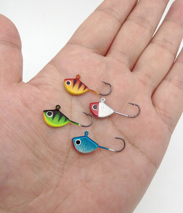 Many varieties of ice fishing hook set 26 / set of mini lead fish hook in winter - Image 4