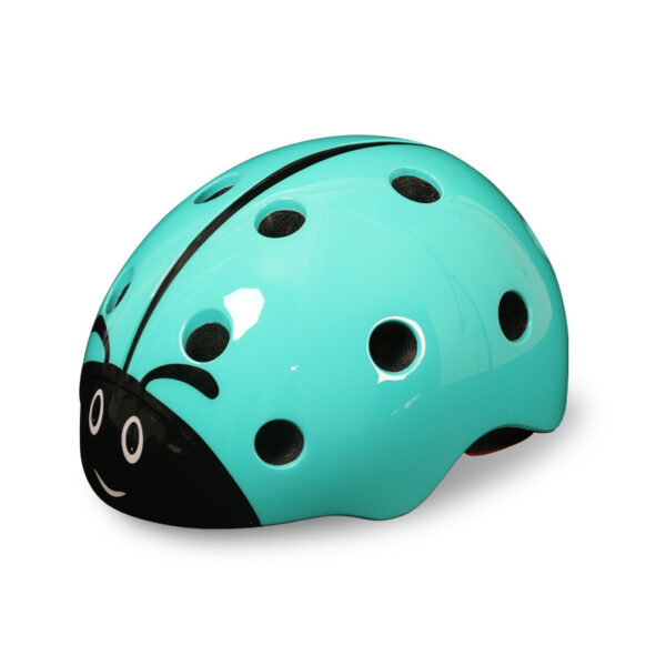 Kids Riding Bicycle Safety Helmet Adjustable Lovely Ladybug Riding Helmet. - Image 2
