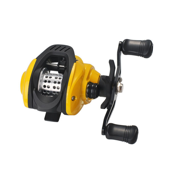 Small Yellow Water Drop Wheel Luya Wheel Fishing Reel Lei Qiang Hit Black Micro-object Modification Wheel - Image 3