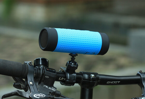 Mini Bicycle Outdoor Bluetooth Speaker Card Radio Flashlight Stereo Handsfree Call Loudspeaker - Image 8