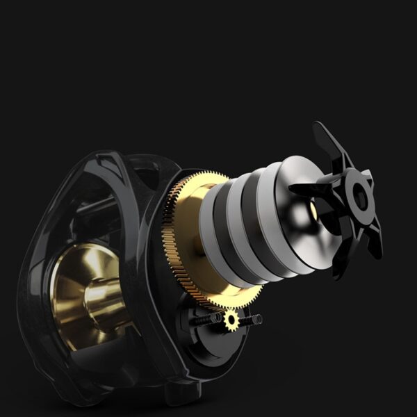 Carbon Rocker Wheel Fishing Gear - Image 5